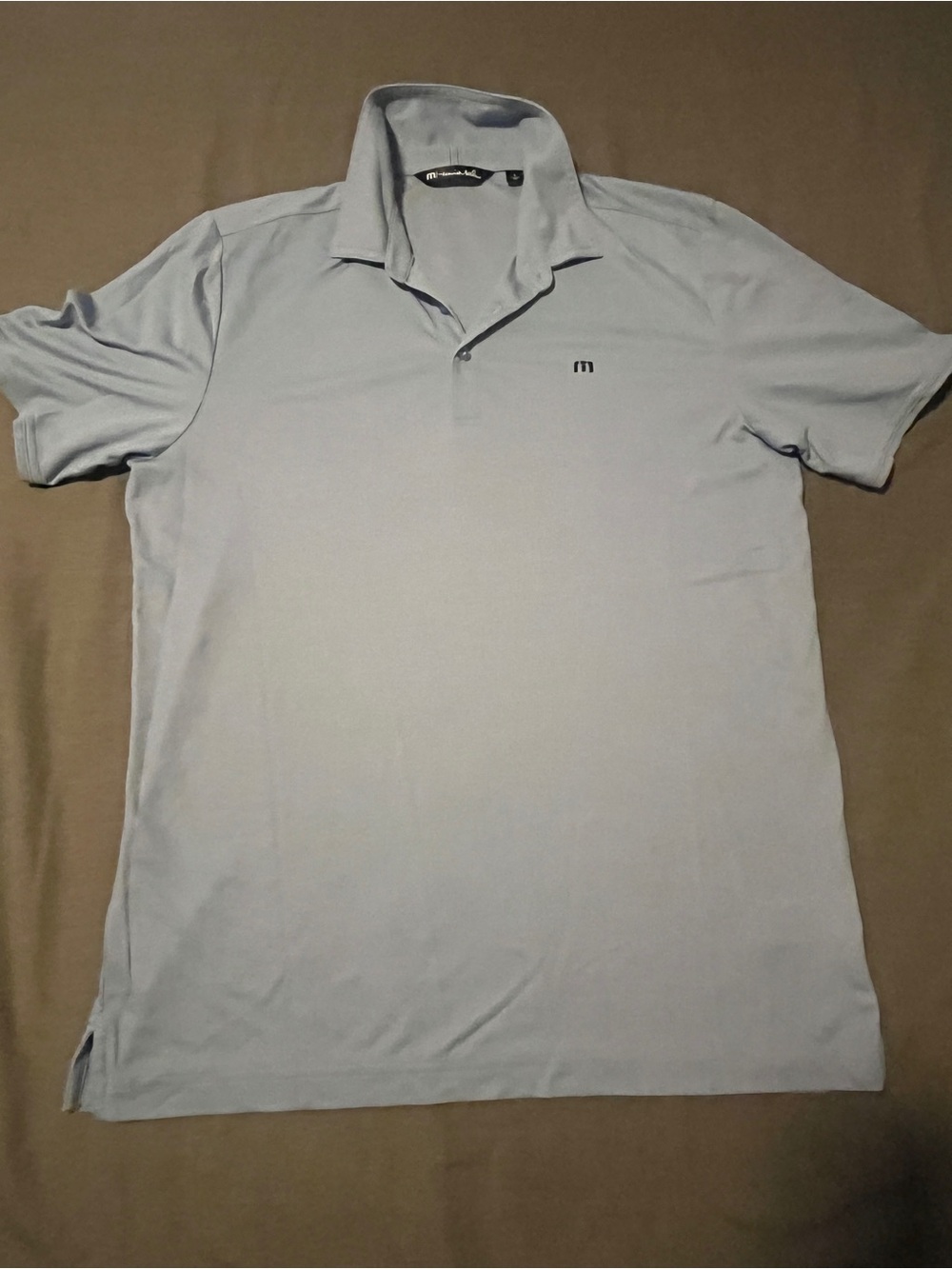 Travis Mathew Light Blue Men’s Polo